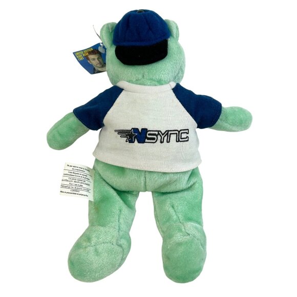 Joey Plush Bear Vitg 2000 *NSYNC Beanbag Rare Bears Limited Edition Collectible - Picture 3 of 16